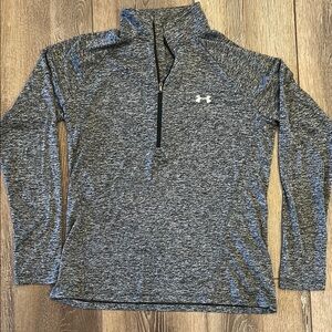 Under Armour Black Half-Zip Top